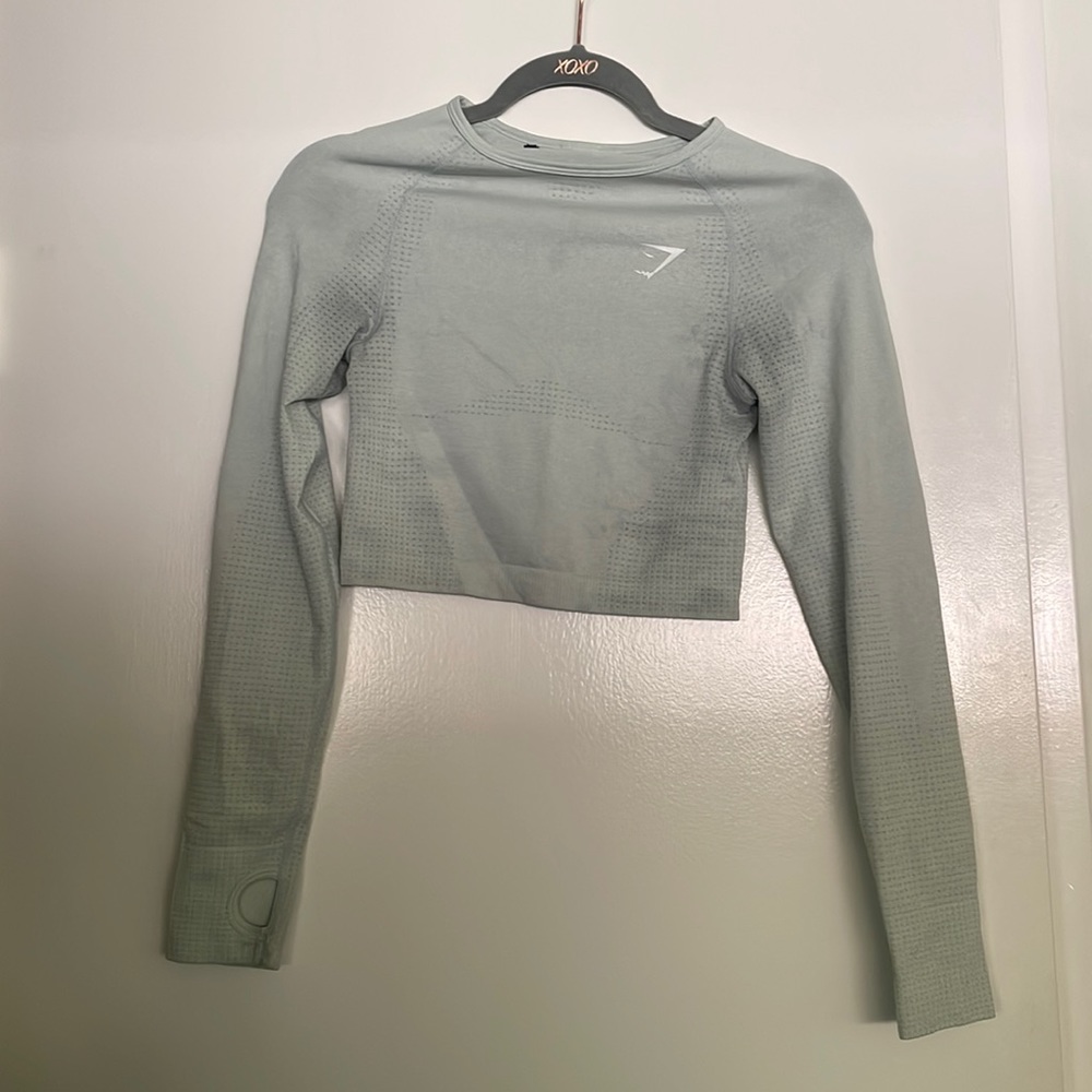 Gymshark long sleeve crop